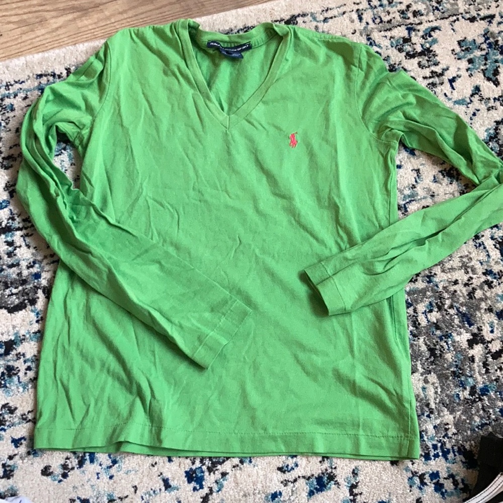 Ralph Lauren long sleeve logo tee